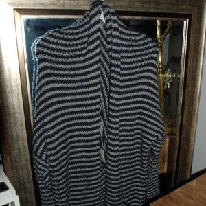 long Navy/Grey cardigan